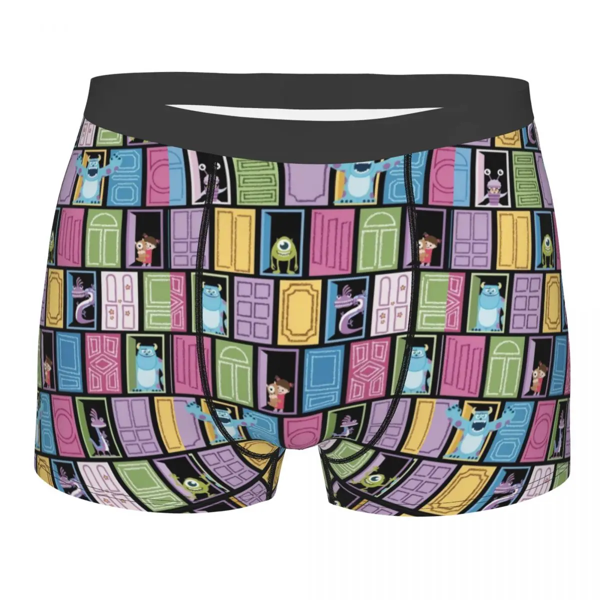 

Нижнее белье Университета монстров на заказ, мужские трусы-боксеры с принтом, шорты, мягкие трусы