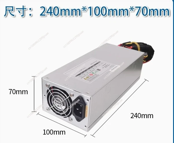 

Шэньчжэньский завод Greatwall GW-EPS2U600 Блок питания 2U 600 Вт для одного сервера для корпусов 2U/3U/4U