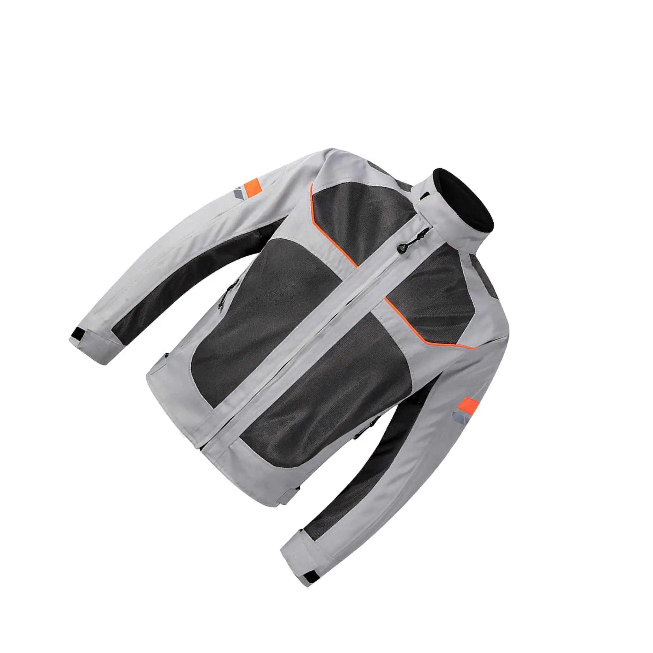 

Motorcycle Jacket Water Resistant for Motorbike Riding Men Women Summer Gray 4XL