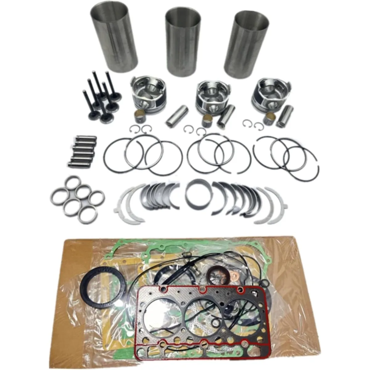 3TNA68 Overhaul Rebuild Kit Fits for Komatsu 3D68 for Yanmar 3TNA68 Engine