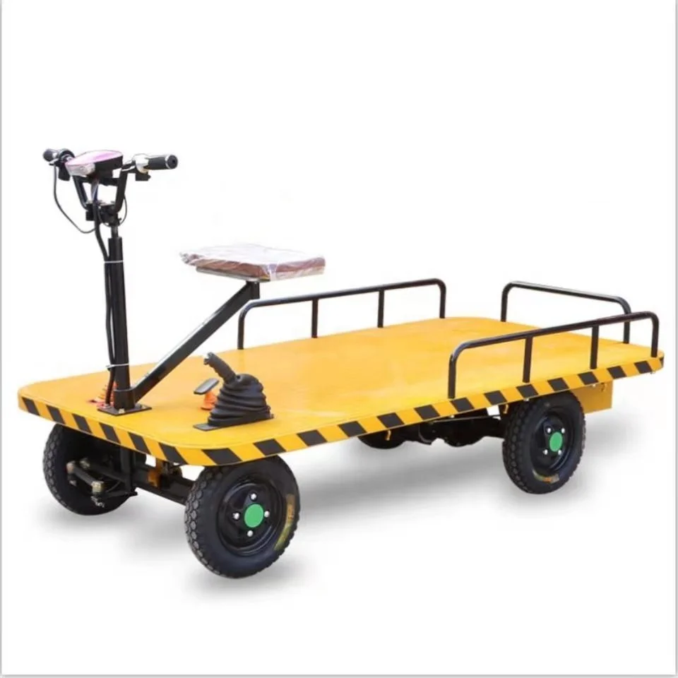 Commercial Grade Heavy Duty 1000kg Capacity Electric Carts Electric Trolley Suit For Transportation Used In Workshop