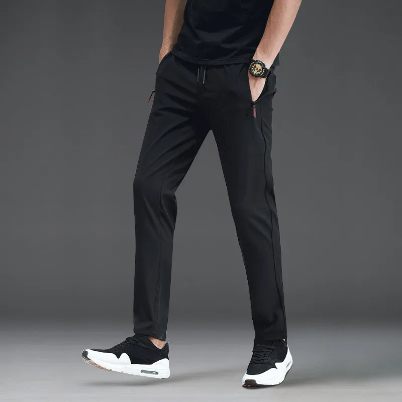 

MRMT 2024 Brand Autumn Men's Trousers Casual Pants Slim Straight Loose Pants for Male Thin Trouser