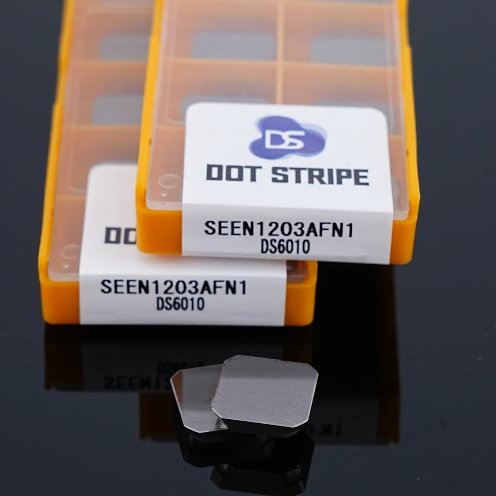 SEEN1203 AFTNI NX2525 High Quality Carbide Inserts Cermet Grade Milling Blades Tips boring Metal Cutter CNC SEEN 1203/1504