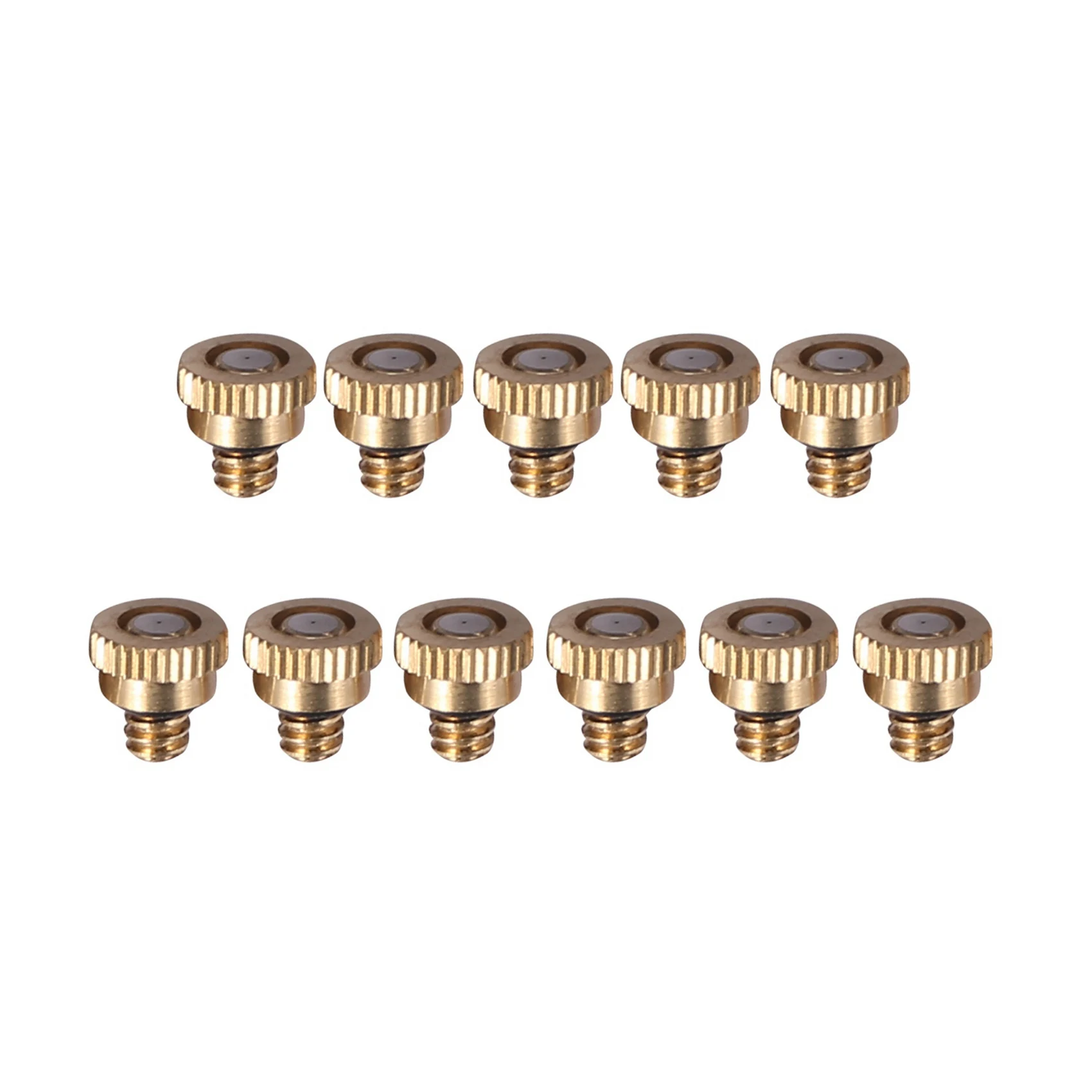 A93E-2X Misting Nozzles Kit Fog Nozzles For Patio Misting System Outdoor Cooling System Garden Water Mister