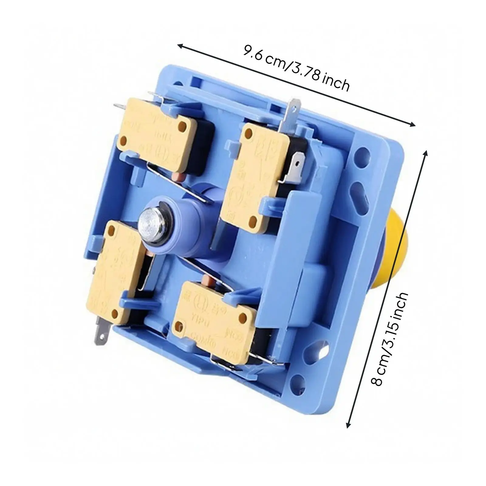 Retro Arcade Joystick for Fighting Games DIY Panel Steel Mounting Base Comfortable Grip Classic Gaming Controller