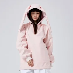 Skiing Tops 2025 New Ski Jackets Outdoor Sports Snowboarding Sweater Women Men Winter Snow Hoodie Windproof Waterproof Warm
