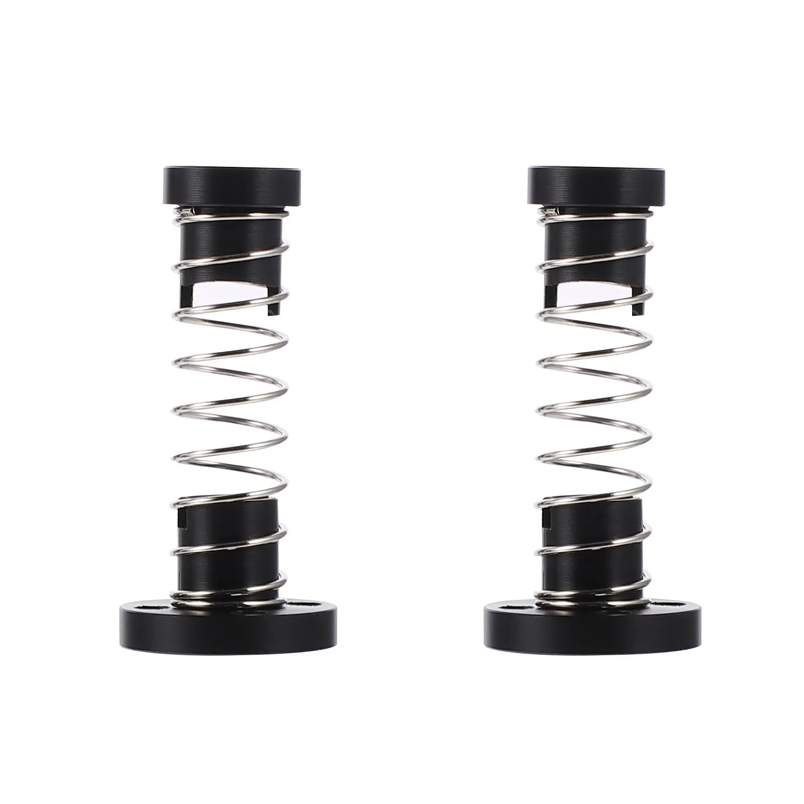 

2Pcs T8 Anti Backlash Spring Loaded Pom Nut for 3D Printer Lead Screw Stainless Steel Elimination Gap Nut High Hardness Low