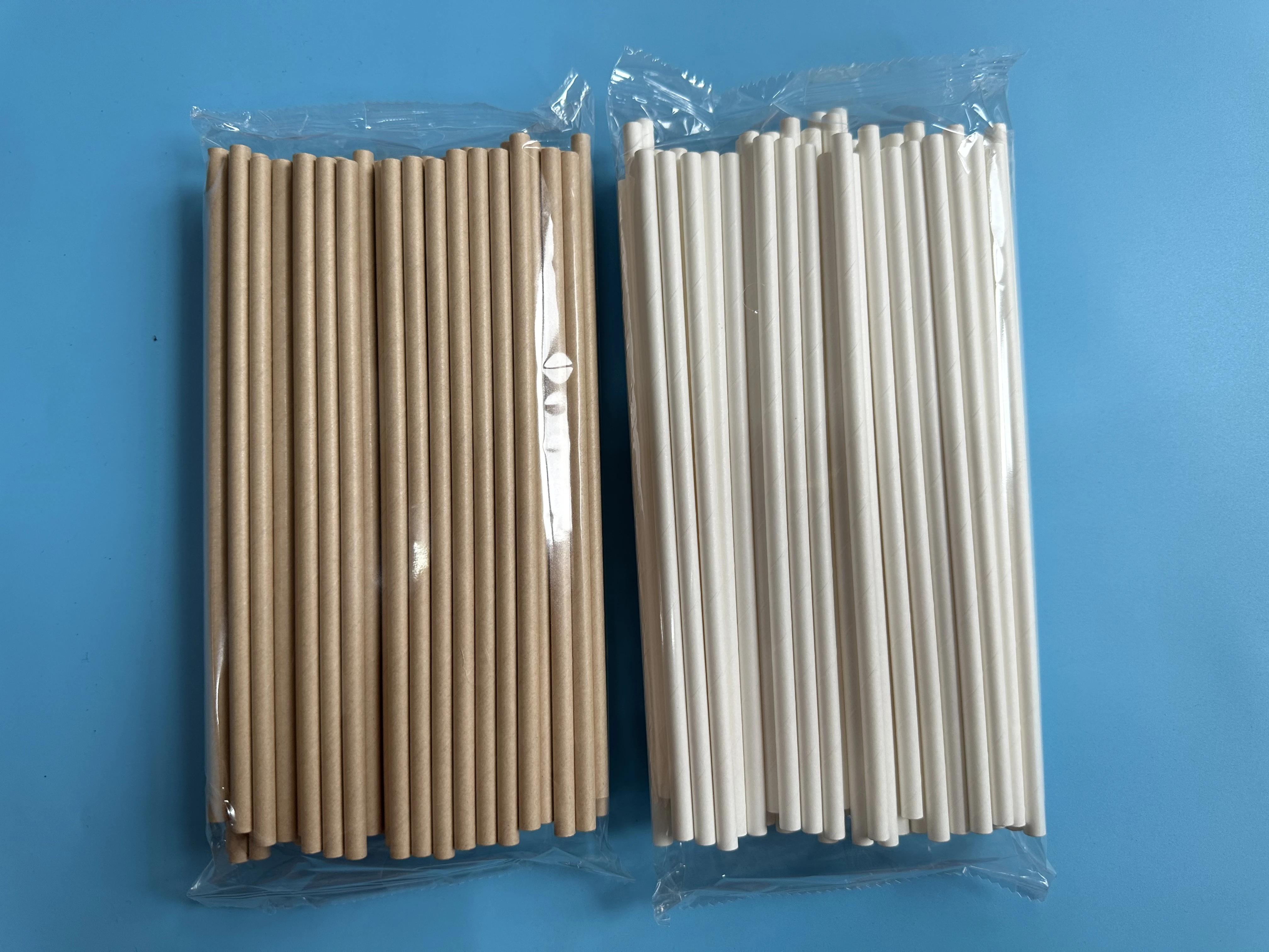 Biodegradable Paper Straws | Eco-Friendly Disposable Drinking Tubes for Restaurants, Cafés & Bars | 6x197mm | Pack of 5000