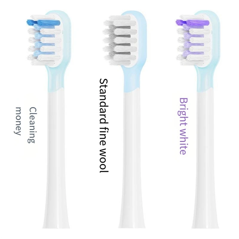 Full Range substituição elétrica Tooth Brush Heads, Fit para Laifen, versão limpa