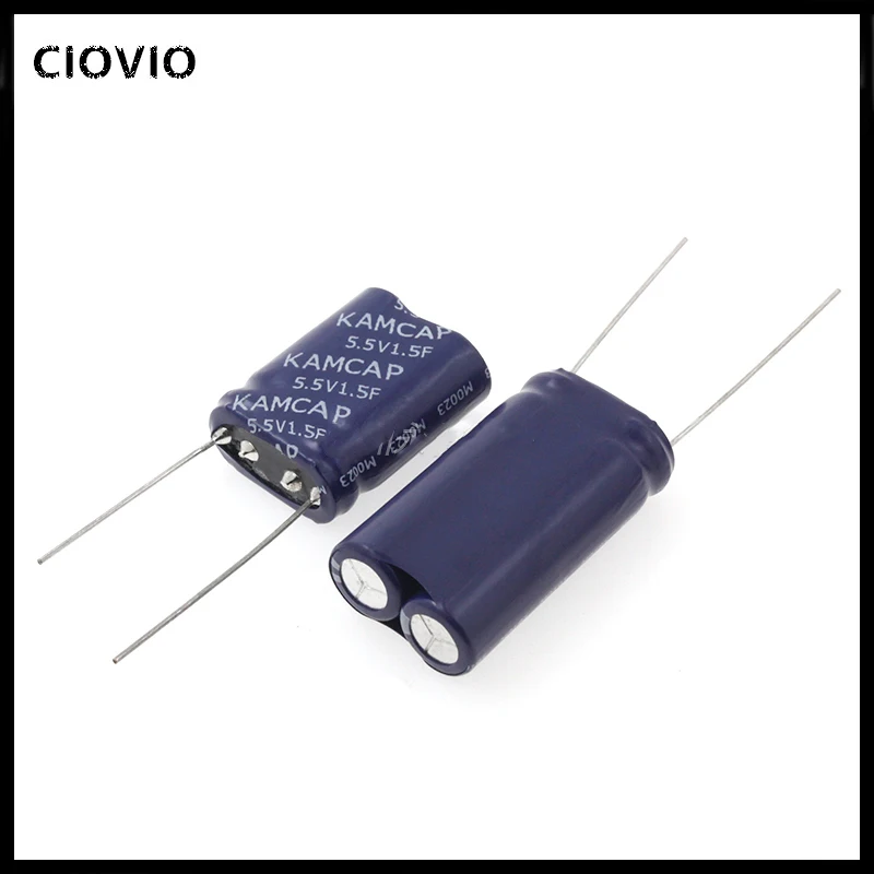 20pcs Blue Farad capacitor 5.5V 0.22F 0.47F 1.0F 1.5F 2.0F 4.0F 5.0F 10F combined super capacitor genuine