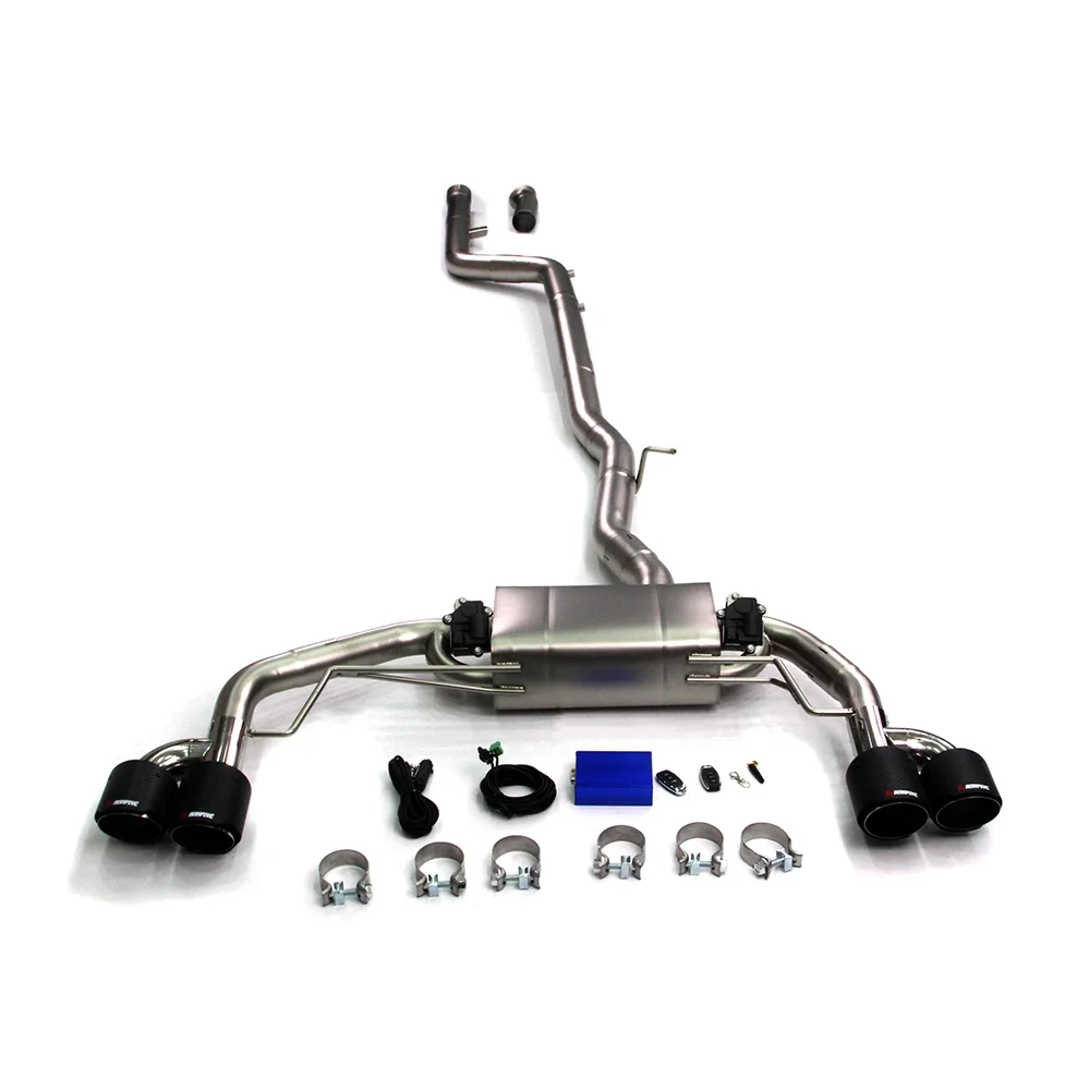 Catback Uitlaatpijpen Escape voor BMW X3/X4 M40i G01 3.0T 2016-2023 Racing Rvs auto Uitlaatsysteem Pijp Uitlaat