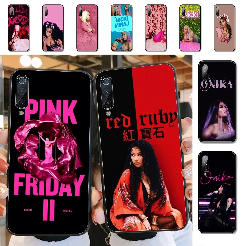 N-Nicki M-Minaj Rapper Pink Friday 2 Phone Case For Xiaomi Mi 5X 8 9 10 11 12 Lite Pro 10T PocoX3pro PocoM3 Note 10 Pro Lite