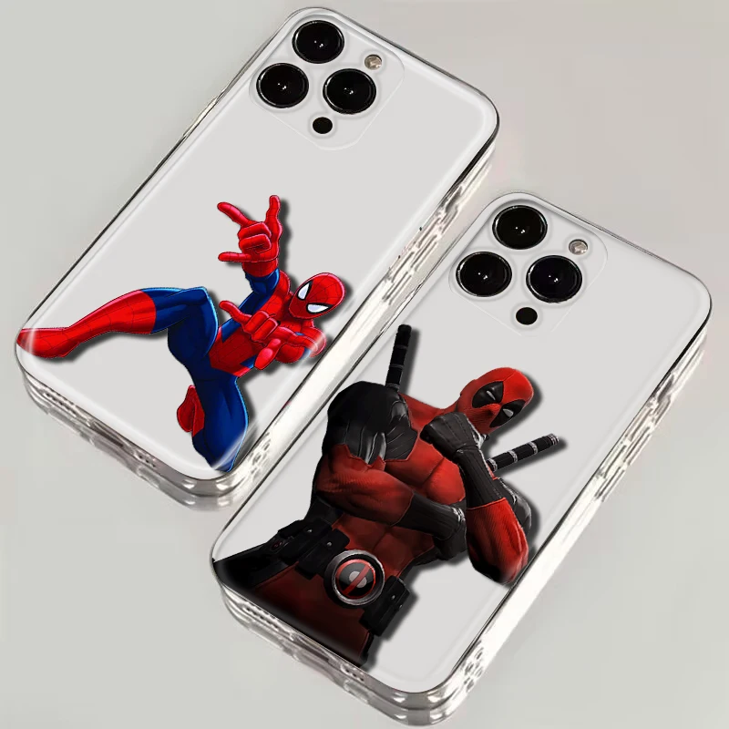 E8 spiderman Soft Case for Moto G9 Powe One Pro E12 E22I E22 G52 G42 G32 G22 G23 Z2 Z Play P40 P30 Edge 30