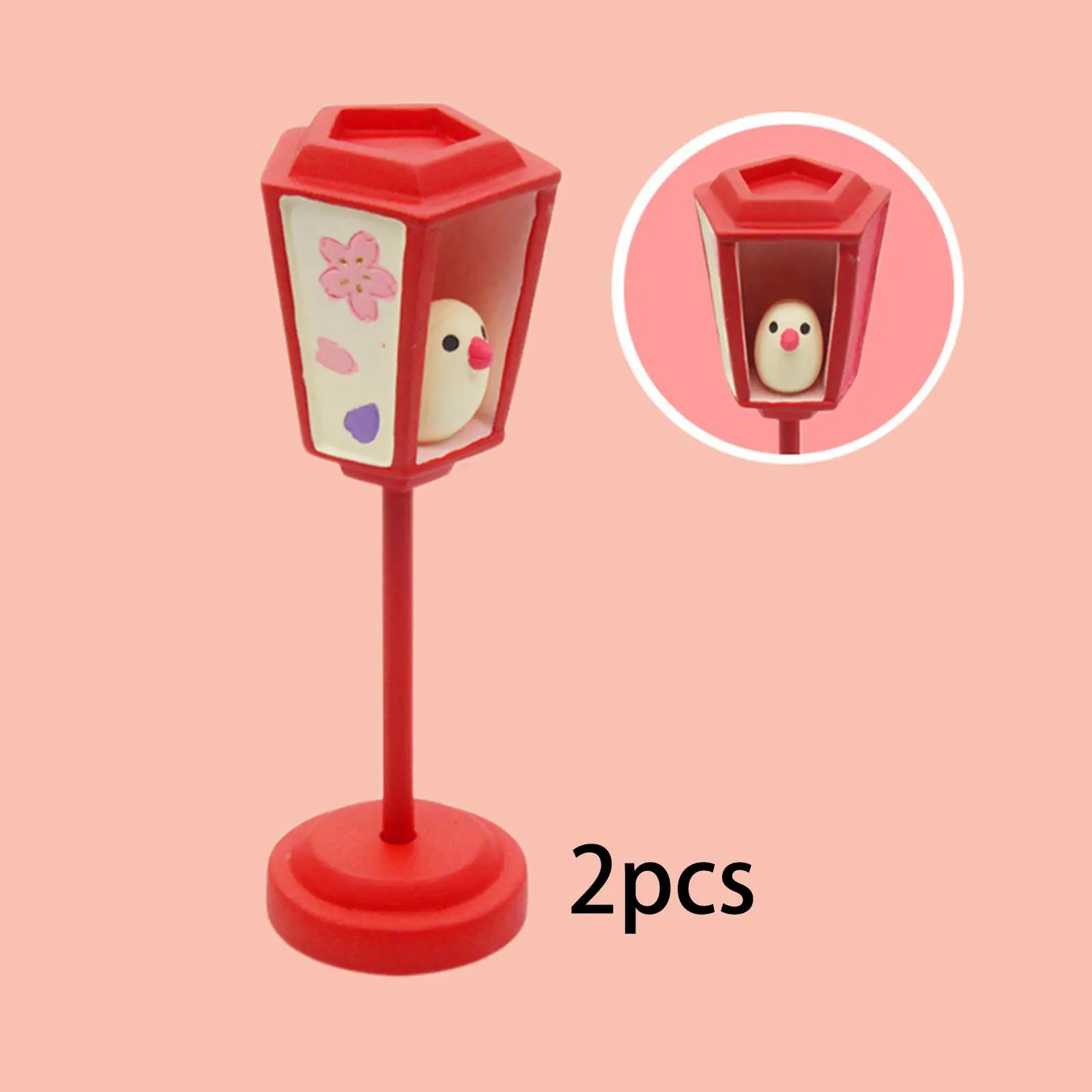 

2 Pieces Dollhouse Furnishings for Dollhouses Life Scene Props DIY Fitments