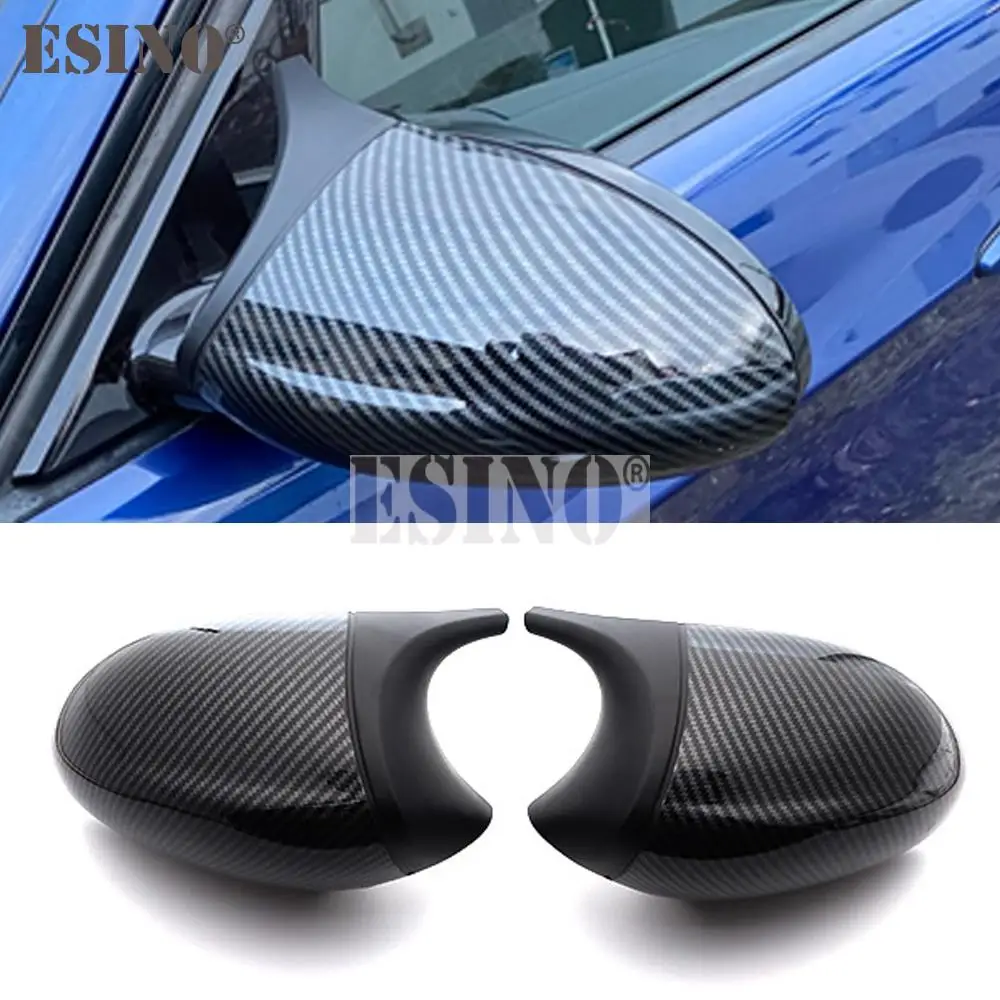 

2 x ABS углеродное волокно Oxhorn, сменные чехлы для боковых зеркал заднего вида, чехлы для BMW E87 E81 E82 E90 E91 E92 перед подтяжкой
