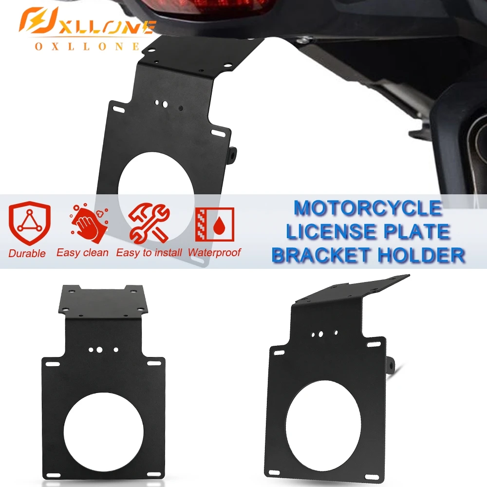 

For Yamaha Tenere 700 T7 Rally XTZ700 /XT700Z Tenere 2019-2021 License Plate Holder Bracket Rear Tail Tidy Fender Eliminator Kit