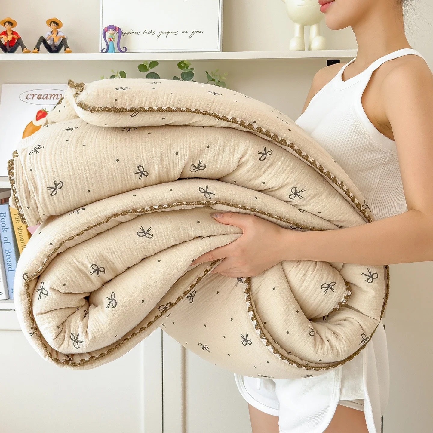 Thiened Pure Cotton Children's Duvet Soybean Winter Duvet D…