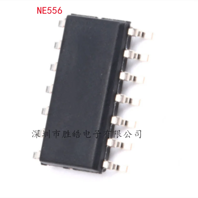 (10PCS)  NEW  NE556DR NE556DT   NE556  DR  DT  Dual Channel Chip  SOP-14  NE556   Integrated Circuit