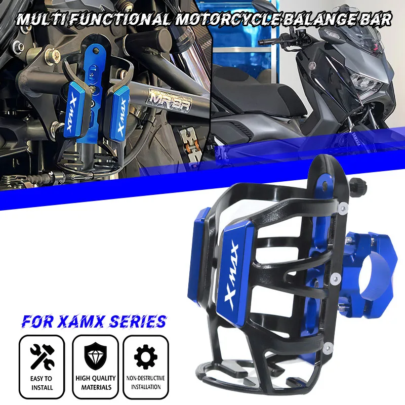 For XMAX 400 250 300 Xmax250 XMAX300 XMAX400 Motorcycle Beverage Water Bottle Cage Drinks Holder Water Cup Holde