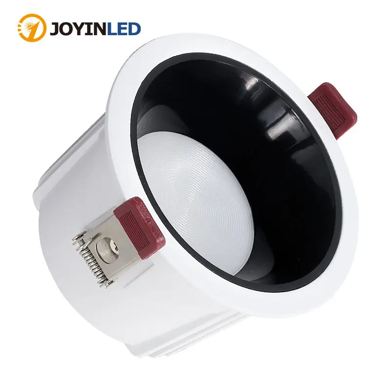 Anti Glare Embedded Downlight LED Round Narrow Edge Ceiling Lamp Downlight Led COB Light