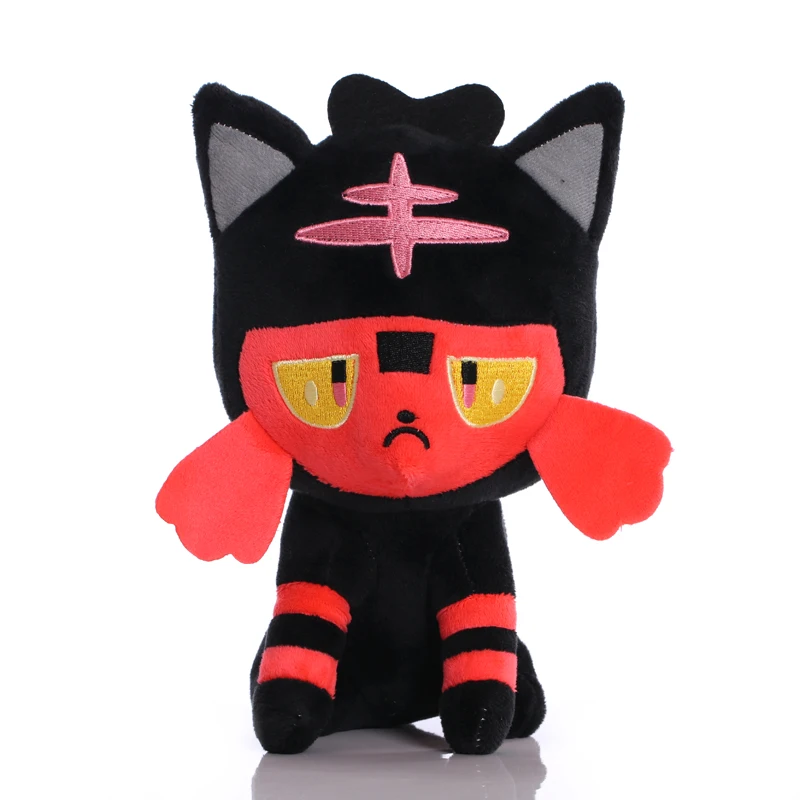 

5pcs/lot 20cm Pokemon Litten Plush Toys Pokemon Litten Plush Stuffed Toys Doll Soft Toy for Children Kids Gifts