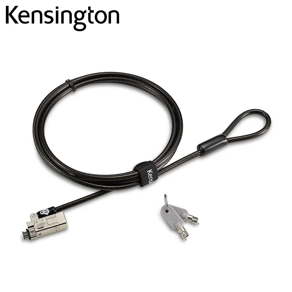 Kensington Keyed Laptop Lock Slim NanoSaver2.0 Anti-theft for Ultrabook 2-in-1 Laptops HP EliteBook Lenovo/ ASUS ROG Zephyrus