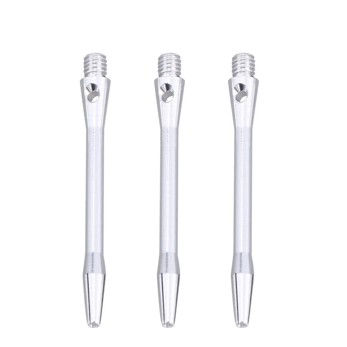 

3 шт. алюминиевых стержней для дротиков 48 мм с резьбой 2BA, высокопрочные, легкие металлические стержни для повышения точности и контроля