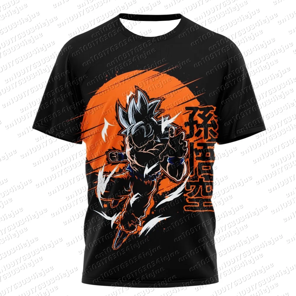 Dragon Ball Kid Super Goku Ultra Instinct 3D-Druck T-Shirt Unisex Comic-Panel Grafik Streetwear Alltagsoutfit für Anime-Fans – Detail 15