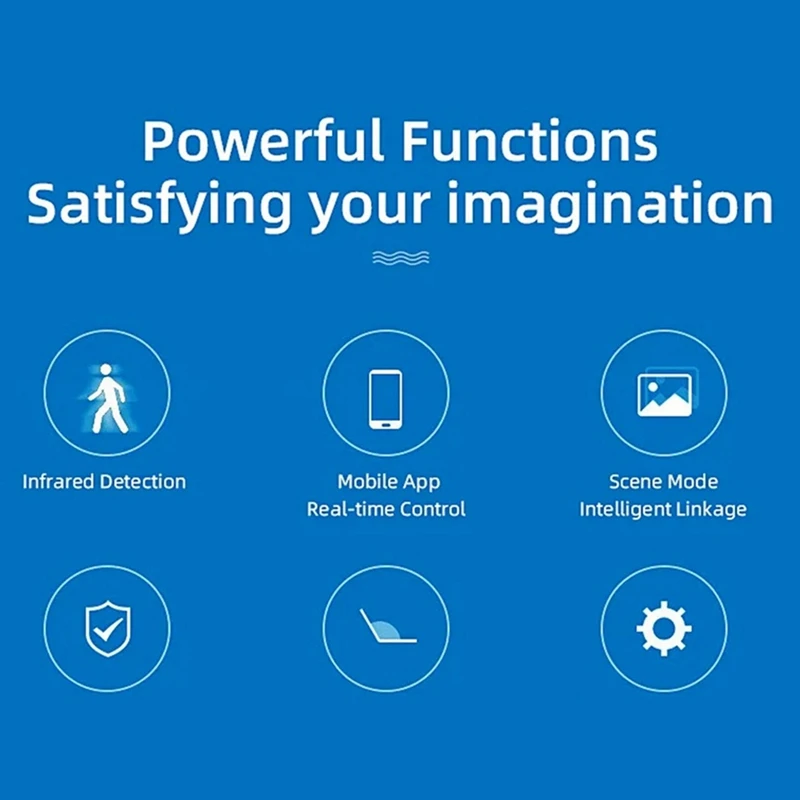 Graffiti Smart Zigbee Human Presence Sensor Pir Human Motion Sensor Battery Powered Sensor Easy To Use