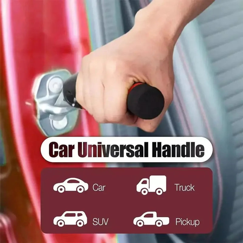 Practical Car Door Handle Non-Slip Assist Bar Elderly Vehicle Standing Accessories Safety Car Window Breaker Mobility Aid Ham