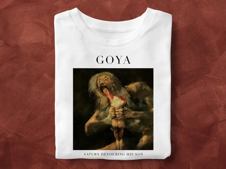 Goya's Saturn Devouring Spanish Art T-Shirt