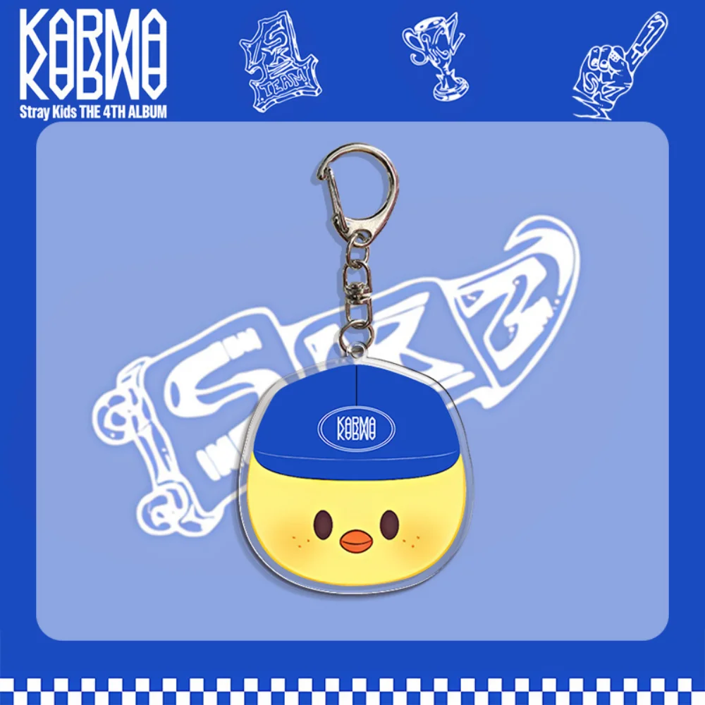 

2026 Stray Kids SKZOO KPOP KARMA, корейская волна, комбинированный мультяшный рюкзак, брелок, подвеска, вентилятор, незаменимый подарок