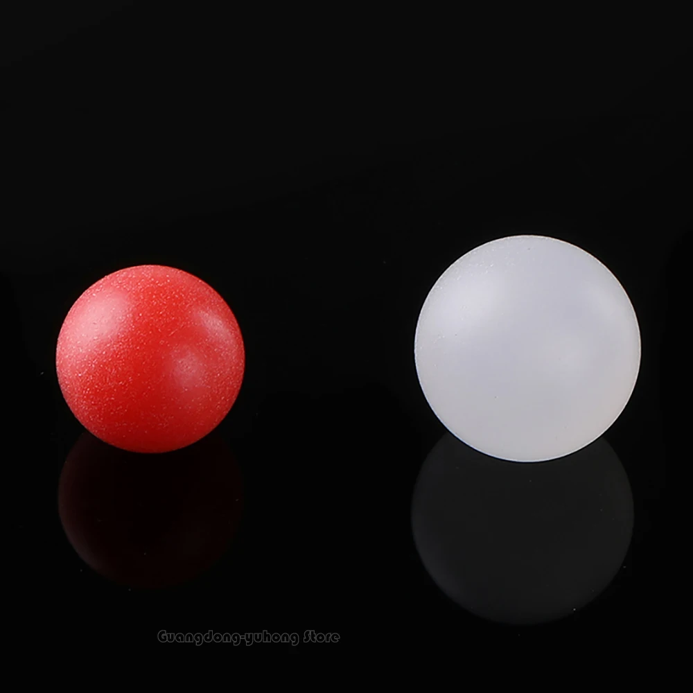 Precision Bearing Balls White/Red PP Solid Plastic 2.0mm-50mm Various Sizes for Engineering Applications