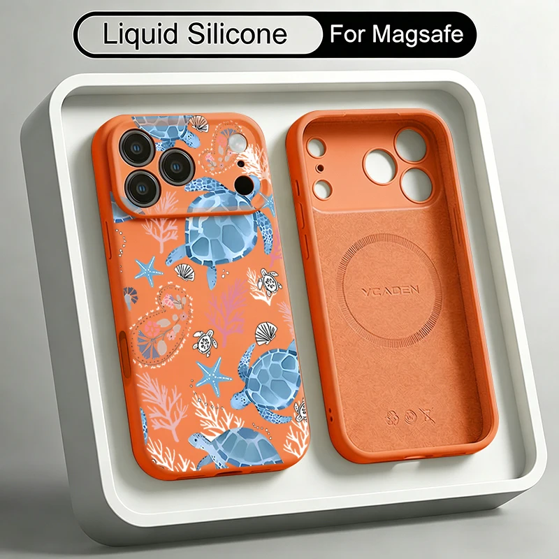 Liquid Silicone Magnetic Phone Case - Magnetic Liquid Silicone Phone Case For