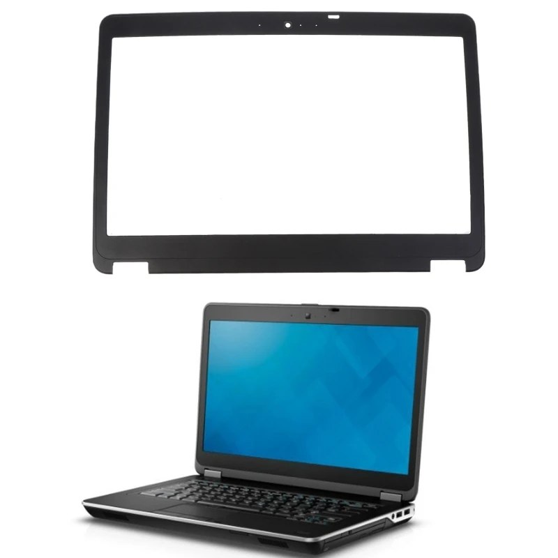 Laptop LCD Front Frame Cover Bezel Laptop Accessories New/Original for DellLatitude E6440 Laptop 34x23.3cm,Black JY26 22 Dropshi