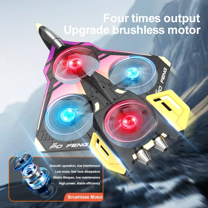 New P27 Glider EPP Material HD Camera Aerial Photography Brushless Remote Control With Screen LED Night RC Quadcopter Drone Toy