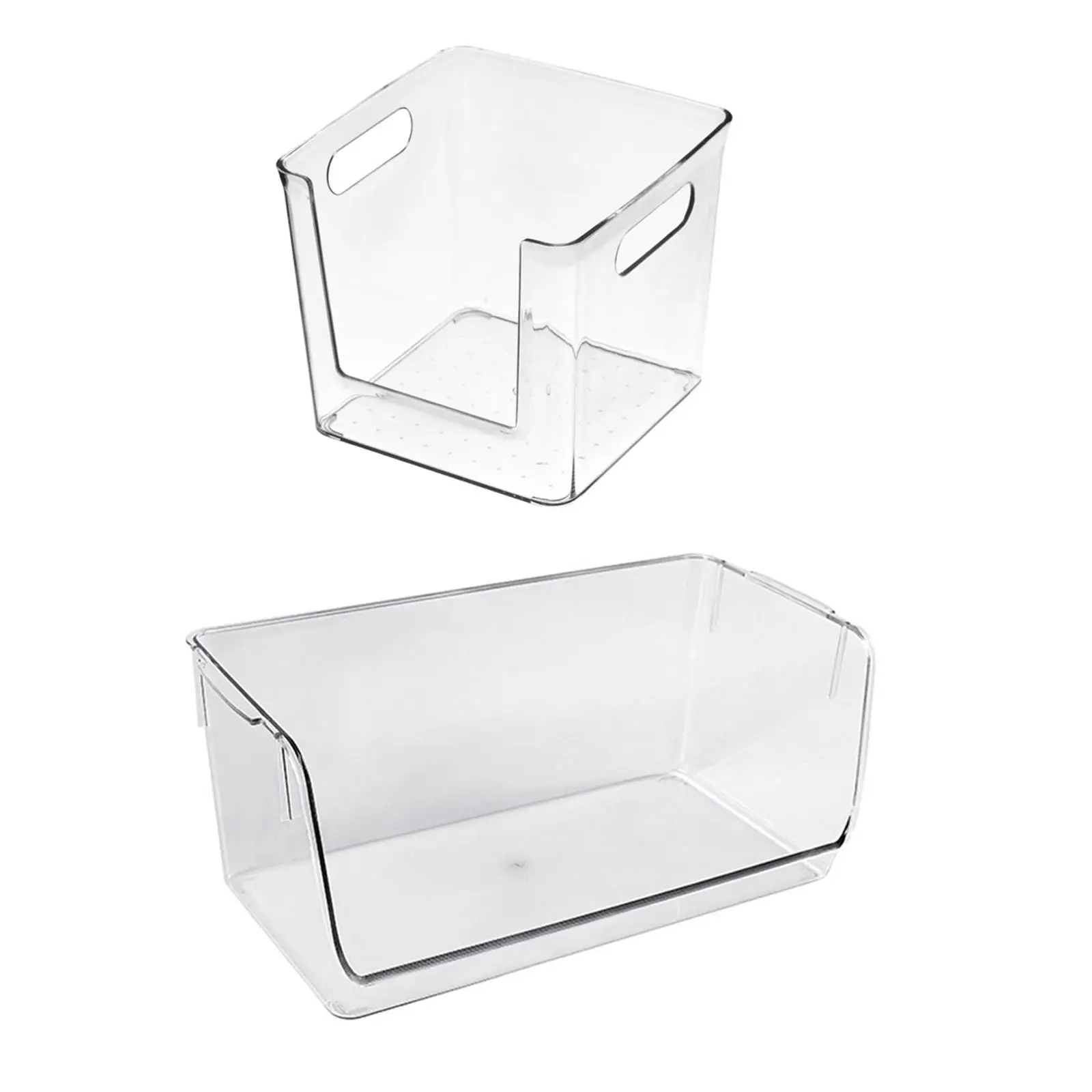 Container Box Sundries Multifunctional Vanity Product Organizing Bathroom Basin Organizer Countertop Clear Kitchen Display Case