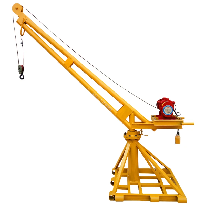 Construction Use 500 kg Mini Crane Portable Shop Truck Mounted Hydraulic Small Spider Lifting Crane Price