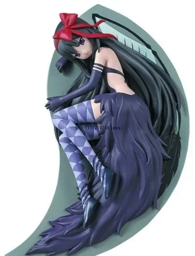 بانداي الأصلي SQ Puella Magi Madoka Magica Akemi Homura شيطان شكل أنيمي عمل نموذج لجسم الهوايات تحصيل هدية