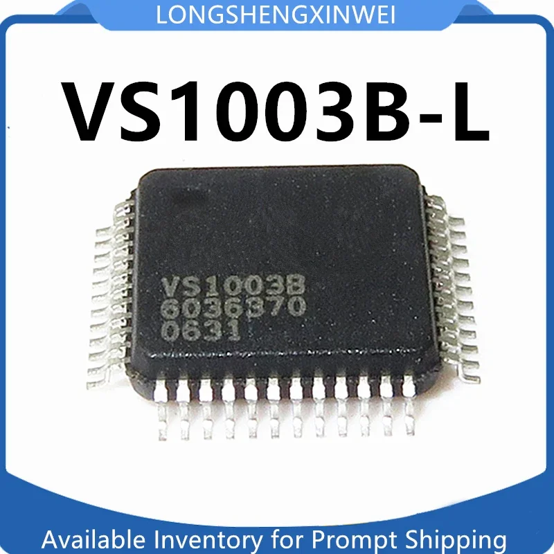 1PCS VS1003B-L VS1003B QFP48  Audio Encoding and Decoding Chip IC Original New