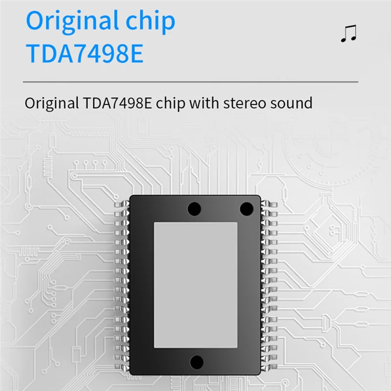 3 Pz TDA7498E 2.0 Modulo Stereo HIFI Scheda Amplificatore di Potenza Digitale 160 Wx2 220 W Ad Alta Potenza BTL Supporto Ventola di Raffreddamento-Y47A
