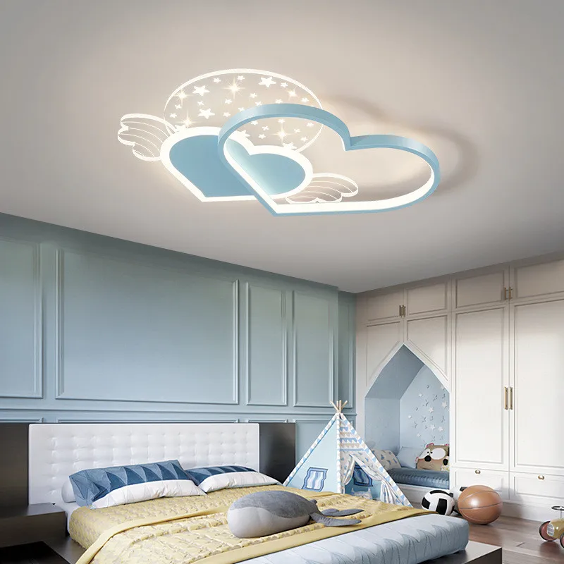 Imagem -04 - Kawaii Quarto Decoração Bonito Luzes para Sala de Led Bonito Quarto Luz Meninas Quarto Luz Teto Iluminação para Sala de Crianças