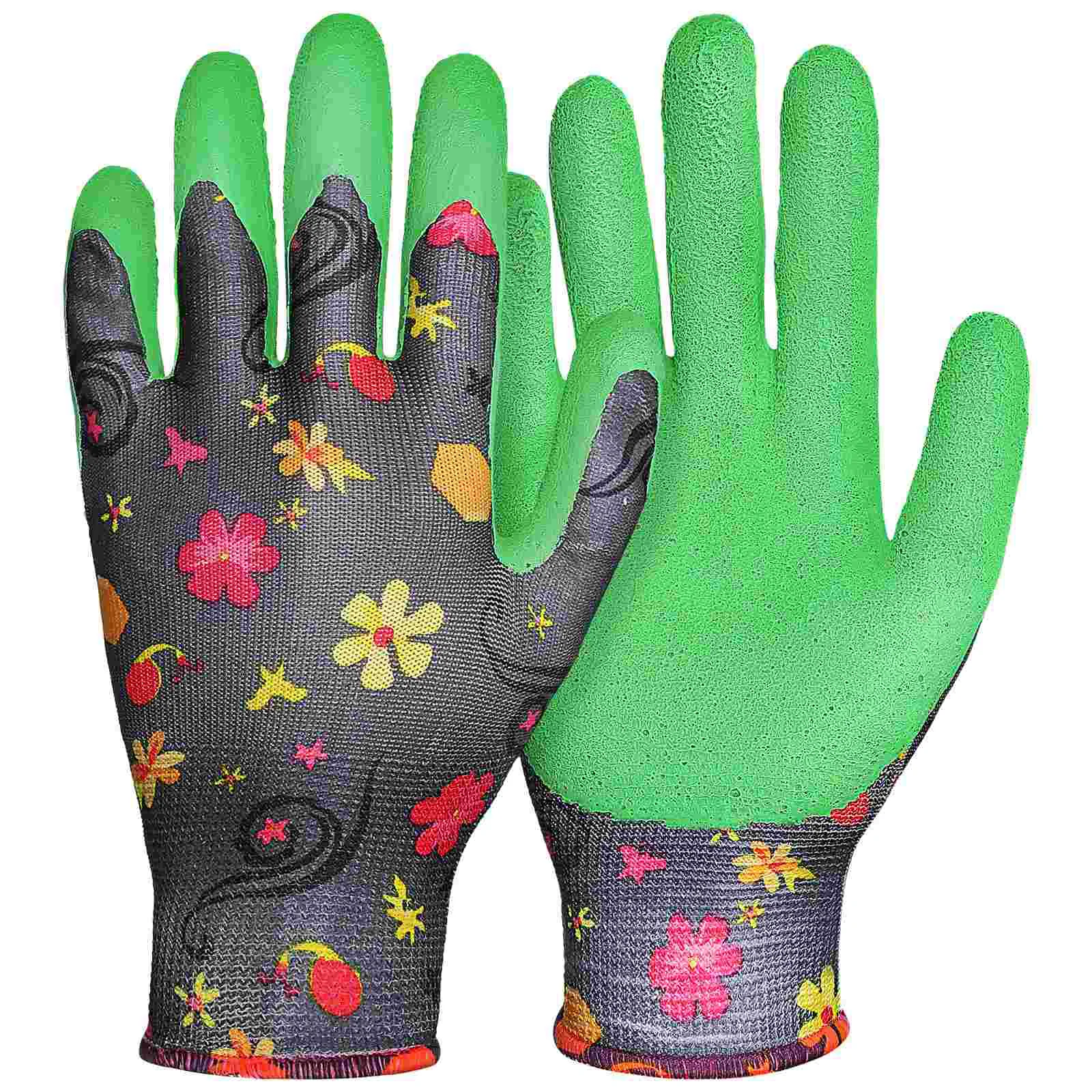 

1 Pair Garden Gloves Work Mittens Gardening Gloves Work Gloves For Men Women Pruning Digging Planting