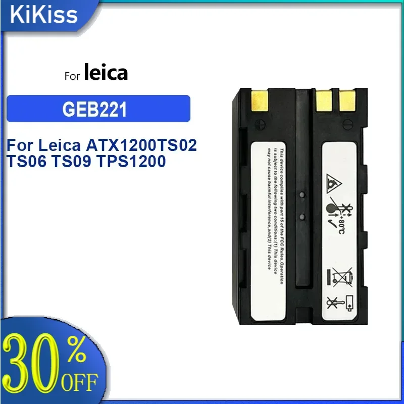 Аккумулятор 4400 мАч GEB221 для тахеометра Leica ATX1200 TS02 TS06 TS09 TPS1200 Аккумулятор 4400 мАч GEB221 для тахеометра Leica ATX1200 TS02 TS06 TS09 TPS1200