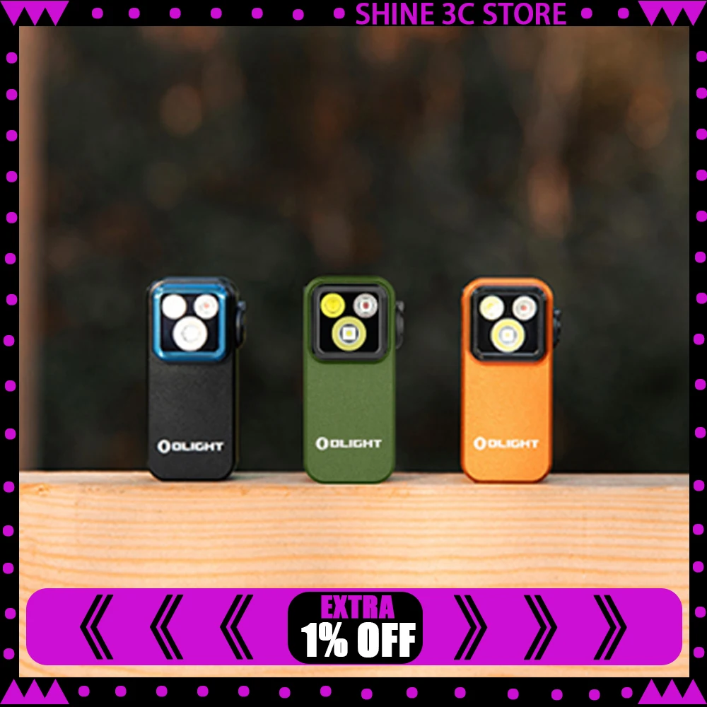 

Olight Oclip Pro уличный фонарик портативный сильный свет фонарик для кемпинга дальнего действия перезаряжаемый 500LM фонарик из алюминиевого сплава
