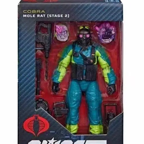 

In Stock G.I. Joe GI Joe Classified Series 6" 190 Cobra Mole Rat Stage 2 Action Figure Model Toy Hobby Gift