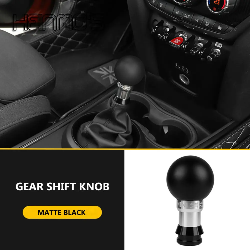 

Gear Shift Lever Handle Knob Cover For Mini Cooper F54 F55 F56 F57 F60 R55 R56 R60 R61 Carbon Fiber Car Accessories