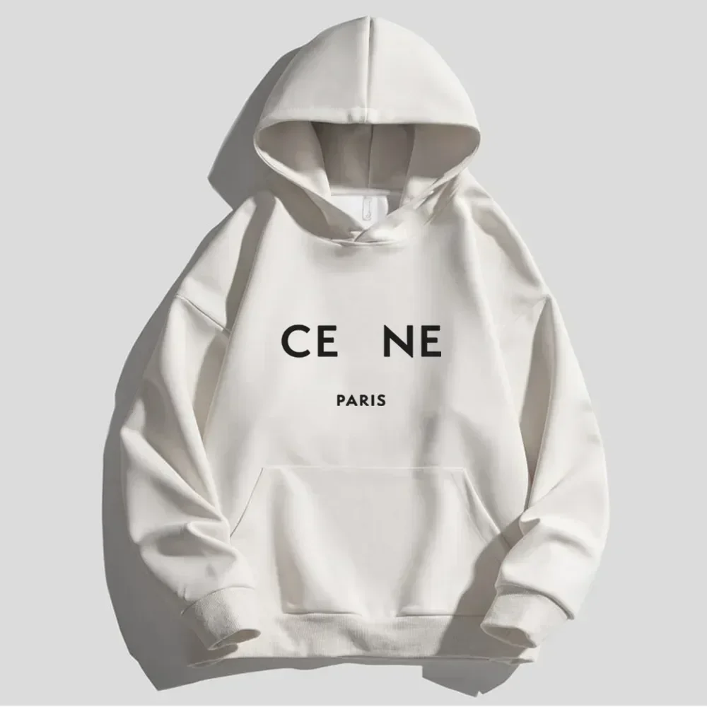 Woman Luxury Brand Hoodie Autumn Winter Hooded Sweatshirt Pullover Hoody Male Hip Hop Streetwear Sportswear Female Top