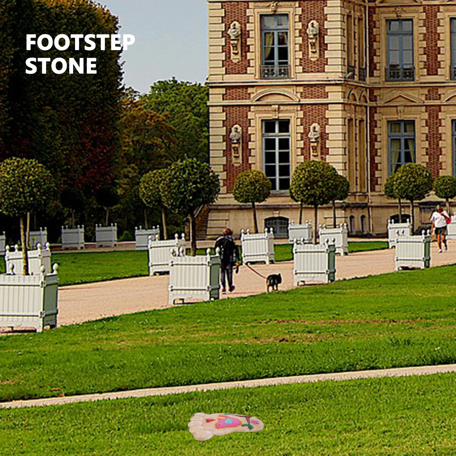 الراتنج حديقة يخطو الحجارة رصف الزخرفية للخارجية الممشى الحديقة فيلا فناء الديكور ألواح الفناء