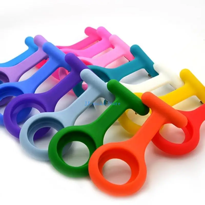 37JB Hospital Grade Silicone Watch Protector For Nurses Flexible And Long Lasting With Convenient Pin Attachment